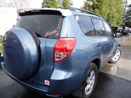 2007 TOYOTA RAV4 LIGHT BLUE 2.4L AT 2WD Z19542